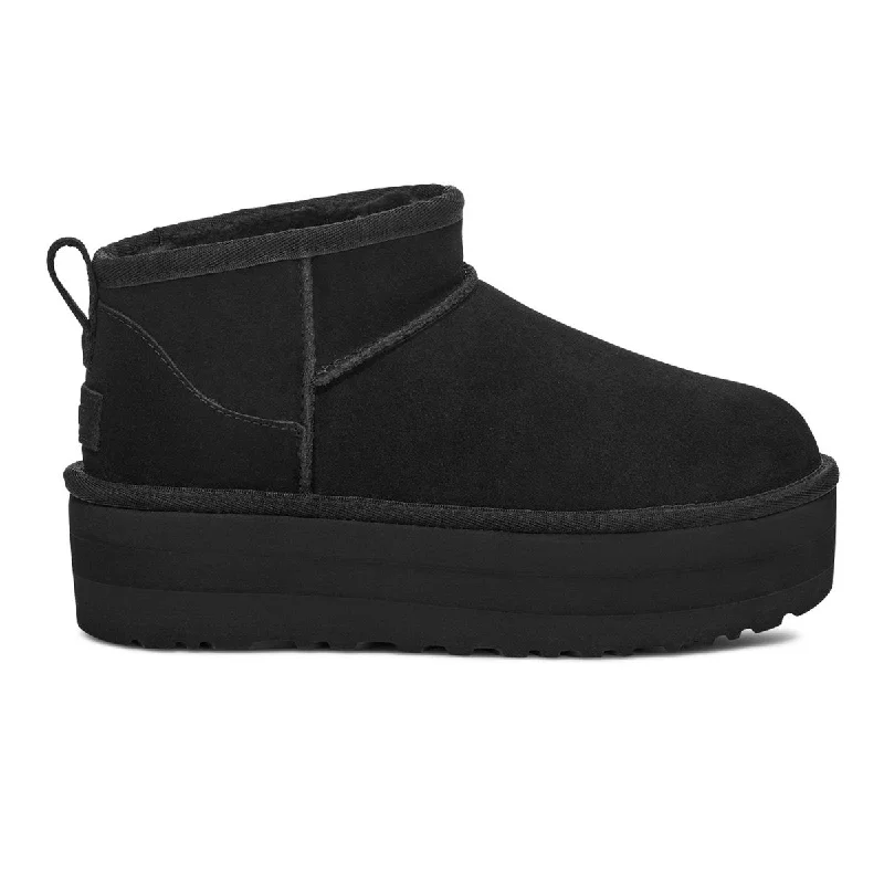 UGG Women's Classic Ultra Mini Platform Black