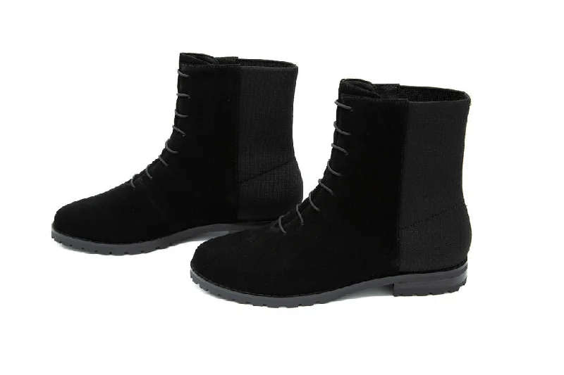 Beshir Black Suede