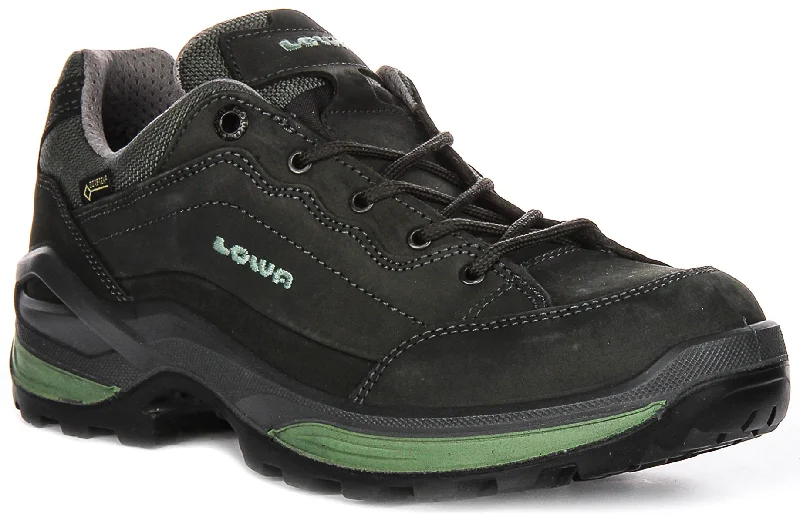 Lowa Renagade Gtx In Black Olive For Women