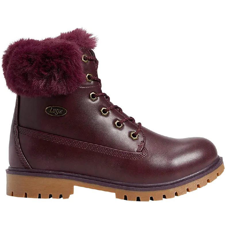 Rucker Hi Faux Fur Lace Up Boots