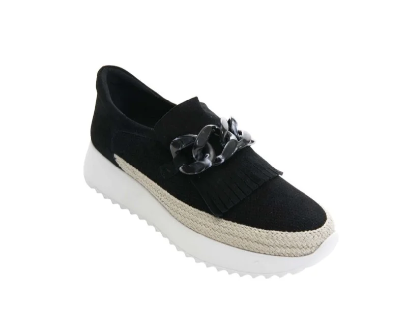 QERENE BLACK SUEDE