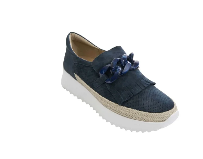 QERENE NAVY SUEDE