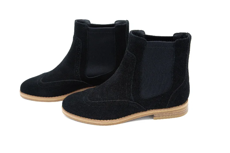 Winger Black Suede