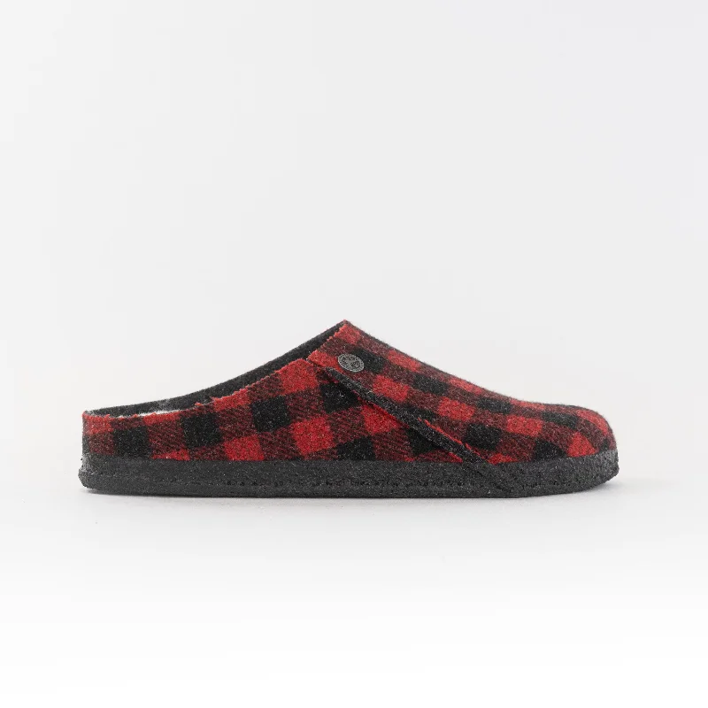 Birkenstock Zermatt Shearling (Women's) - Plaid Red