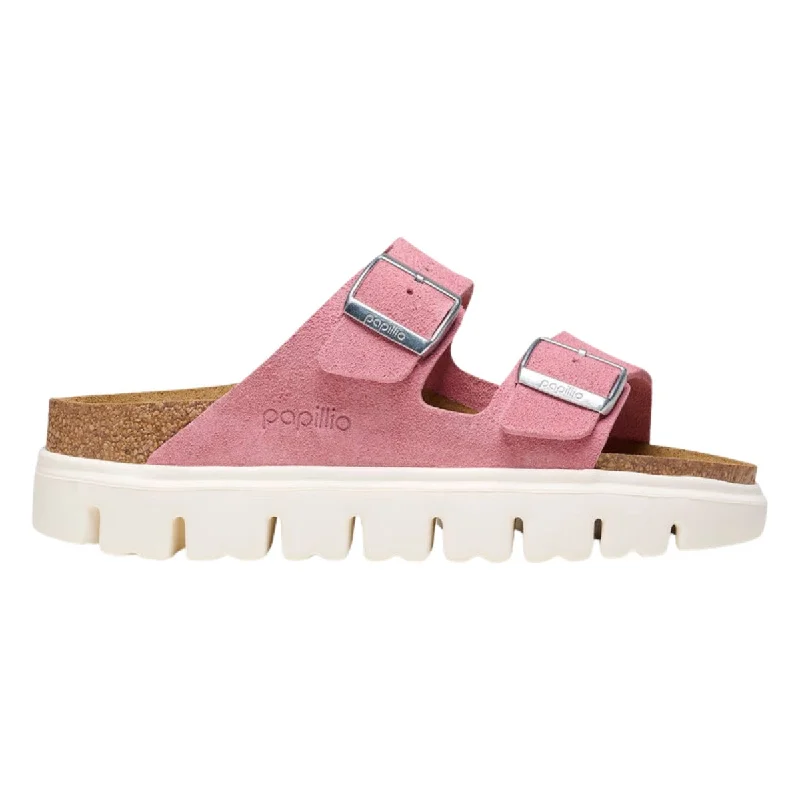 Birkenstock Women's Arizona Chunky Candy Pink Suede