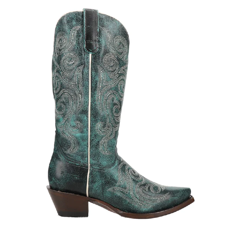 Blair Wide Calf Snip Toe Cowboy Boots