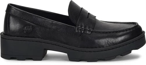 Born Carrera Penny Loafer Black Women's