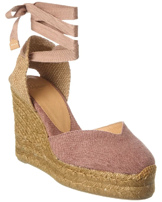 Castañer Chiara 80 Canvas Wedge Espadrille