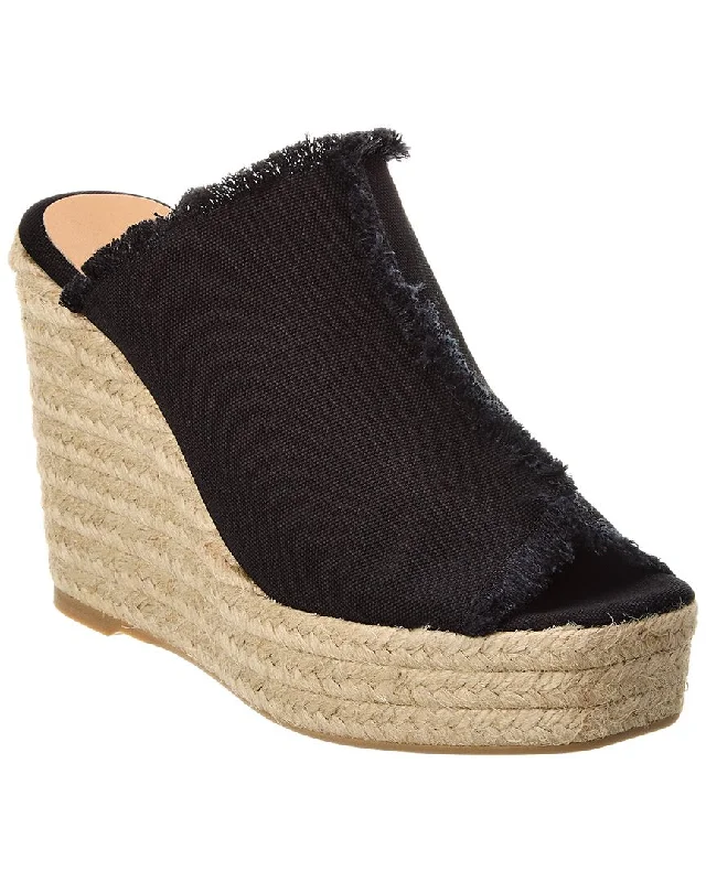 Castañer Fatima Canvas Wedge Sandal