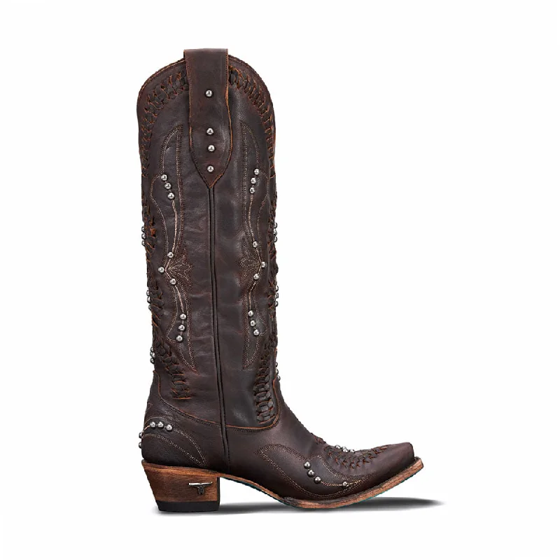 Cossette Studded Snip Toe Cowboy Boots