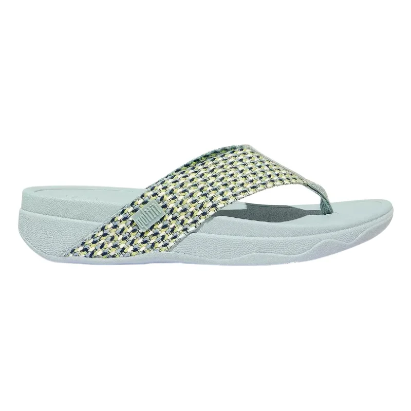 FitFlop Women's Surfa Mint Blue Multi