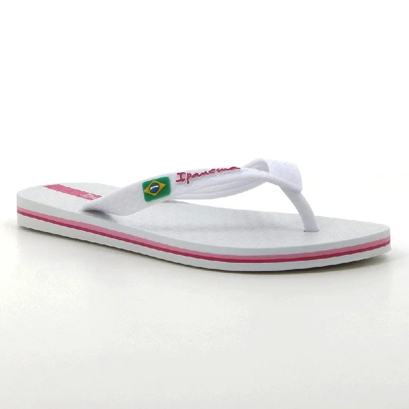 Ipanema Basic Thong Sandals - White/Pink