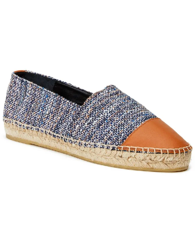 J.McLaughlin Alexa Tweed & Leather Espadrille