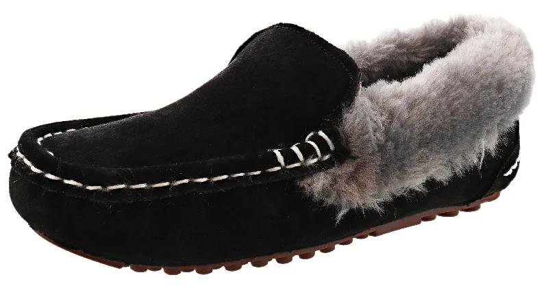 Lamo Aussie Lightweight Moccasin Slippers Womens