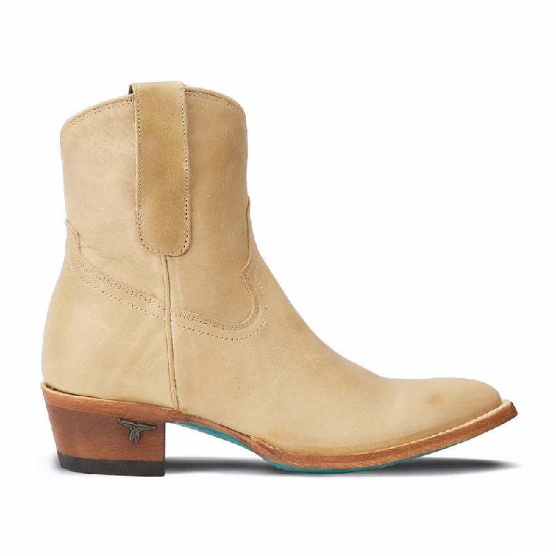 Plain Jane Round Toe Zippered Cowboy Booties