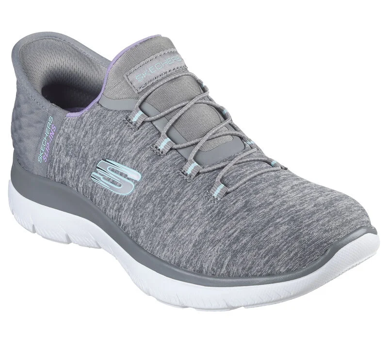 Skechers Slip-ins: Summits Dazzling Haze Grey Multi Women's