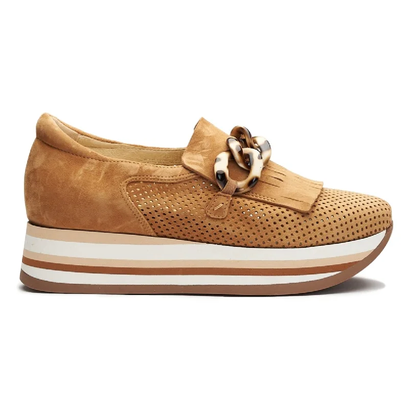 Softwaves Women's Caddie Cognac Suede