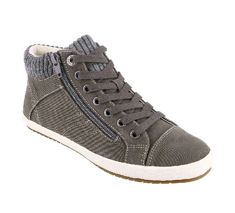 Taos Startup Sneaker Graphite Distressed Women's