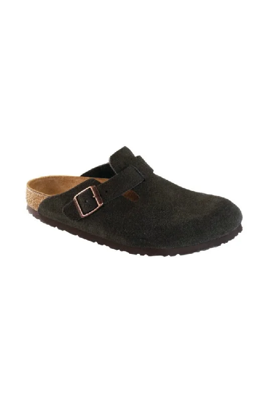 Birkenstock Boston BS Regular Width in Mocha