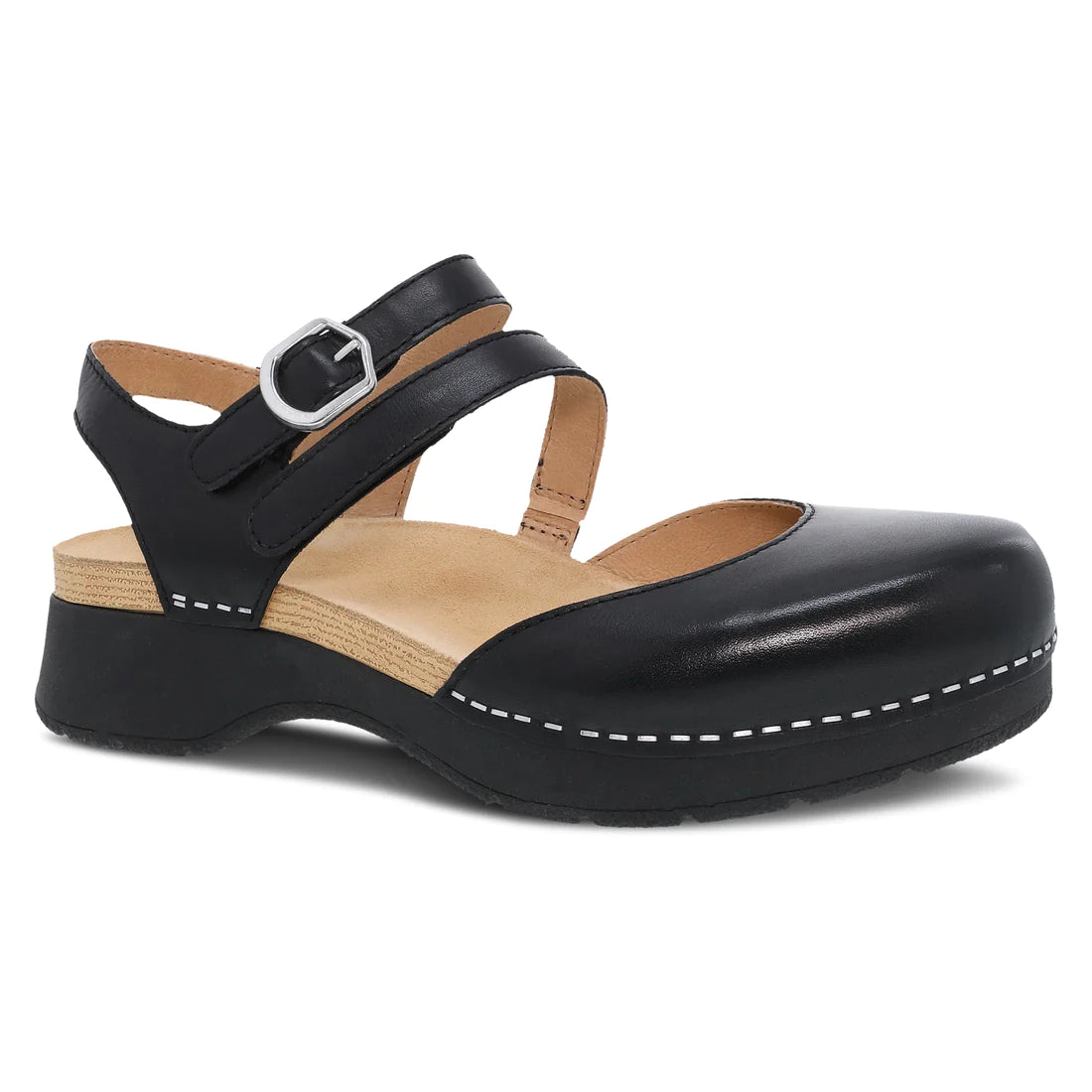 Rissa Platform Cloggy-Jane in Black