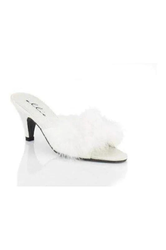 PHOEBE Marabou  | White Genuine Patent