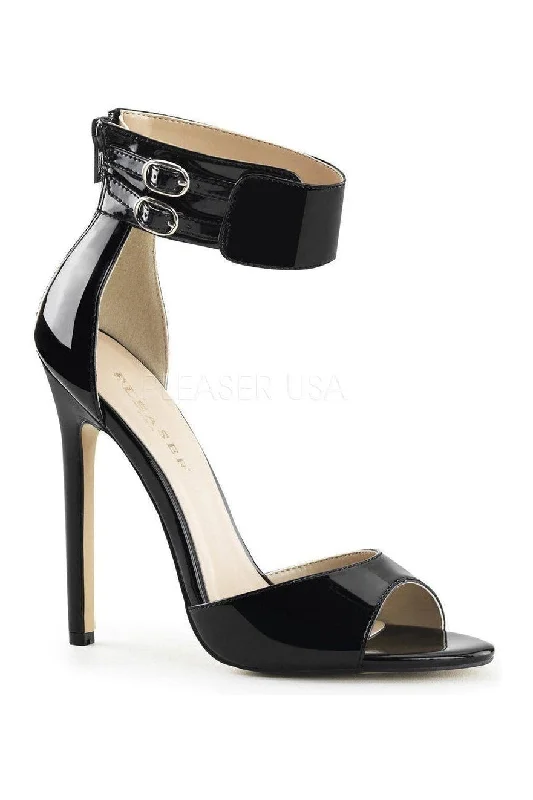 SEXY-19 Sandal  | Black Patent